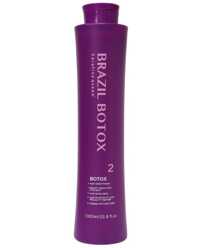 TRATAMIENTO PARA EL CABELLO DE ALISADO Y REPARACION CON QUERATINA BRASILEÑA PASO 2 KERATINE QUEEN 1000ML