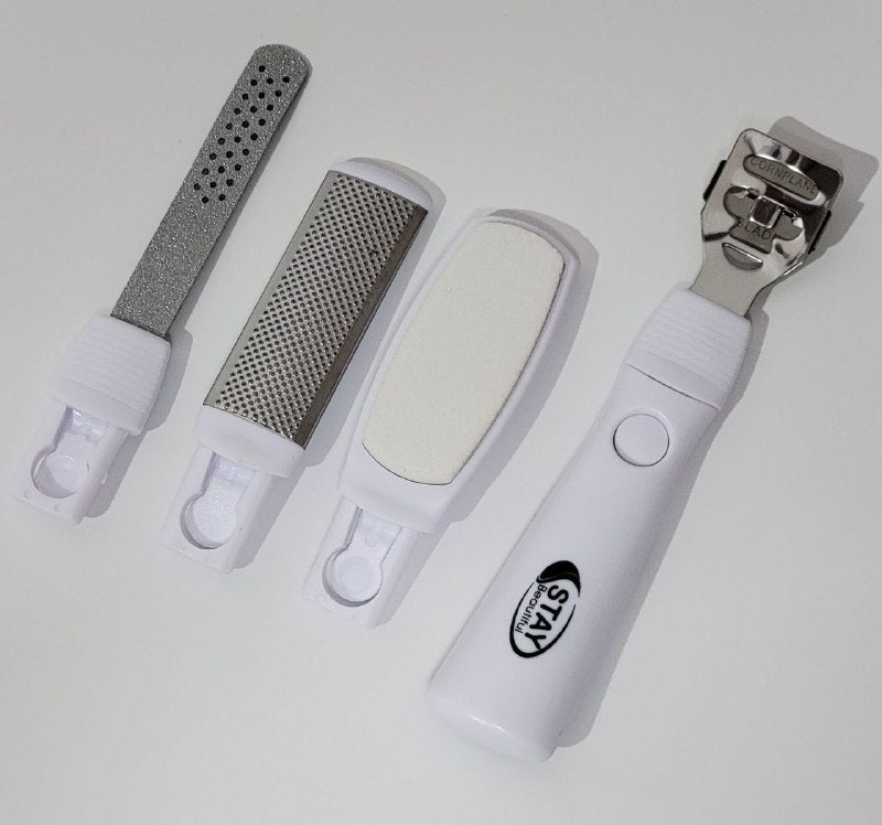 SET MANICURE, DE PEDICURA MULTIFUNCIONAL DE CERAMICA PROFESIONAL INTERCAMBIABLES STAY BEAUTIFUL PROFESSIONAL 4UND