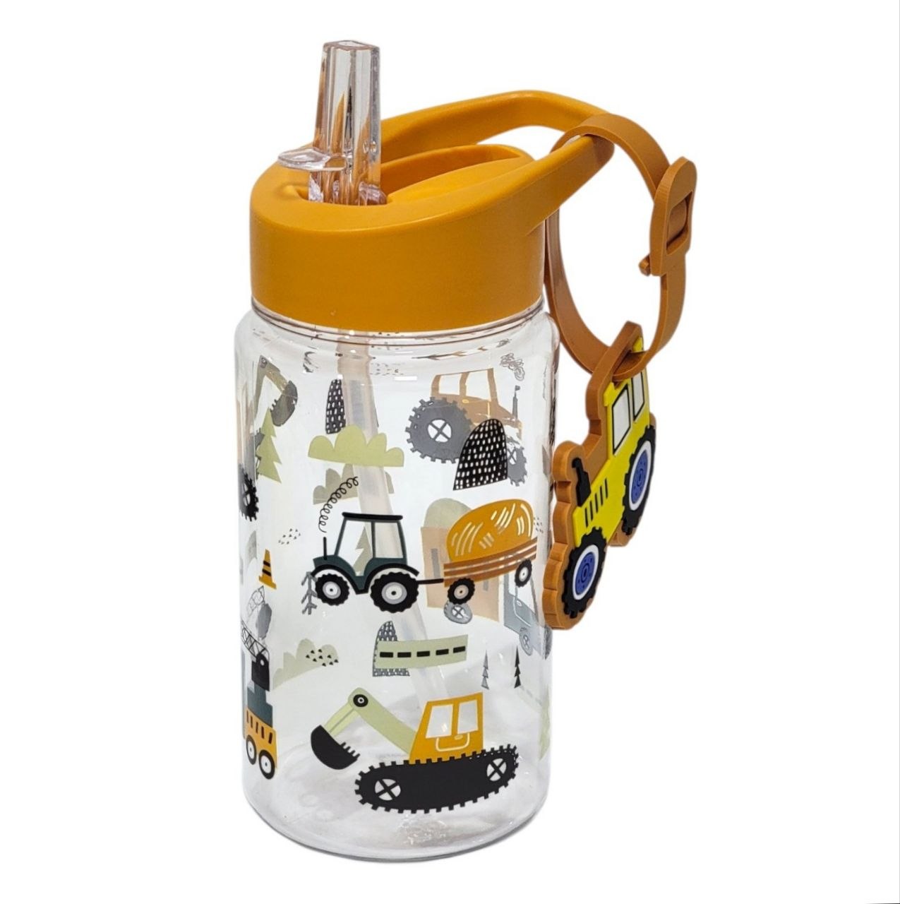 BOTE DE AGUA CON DISEÑO INFANTIL CAMION LIFE ART