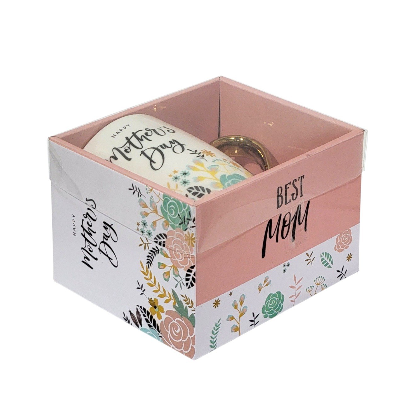 TAZA DE REGALO PARA MAMÁ LIFE ART 350ML 8X5X10CM