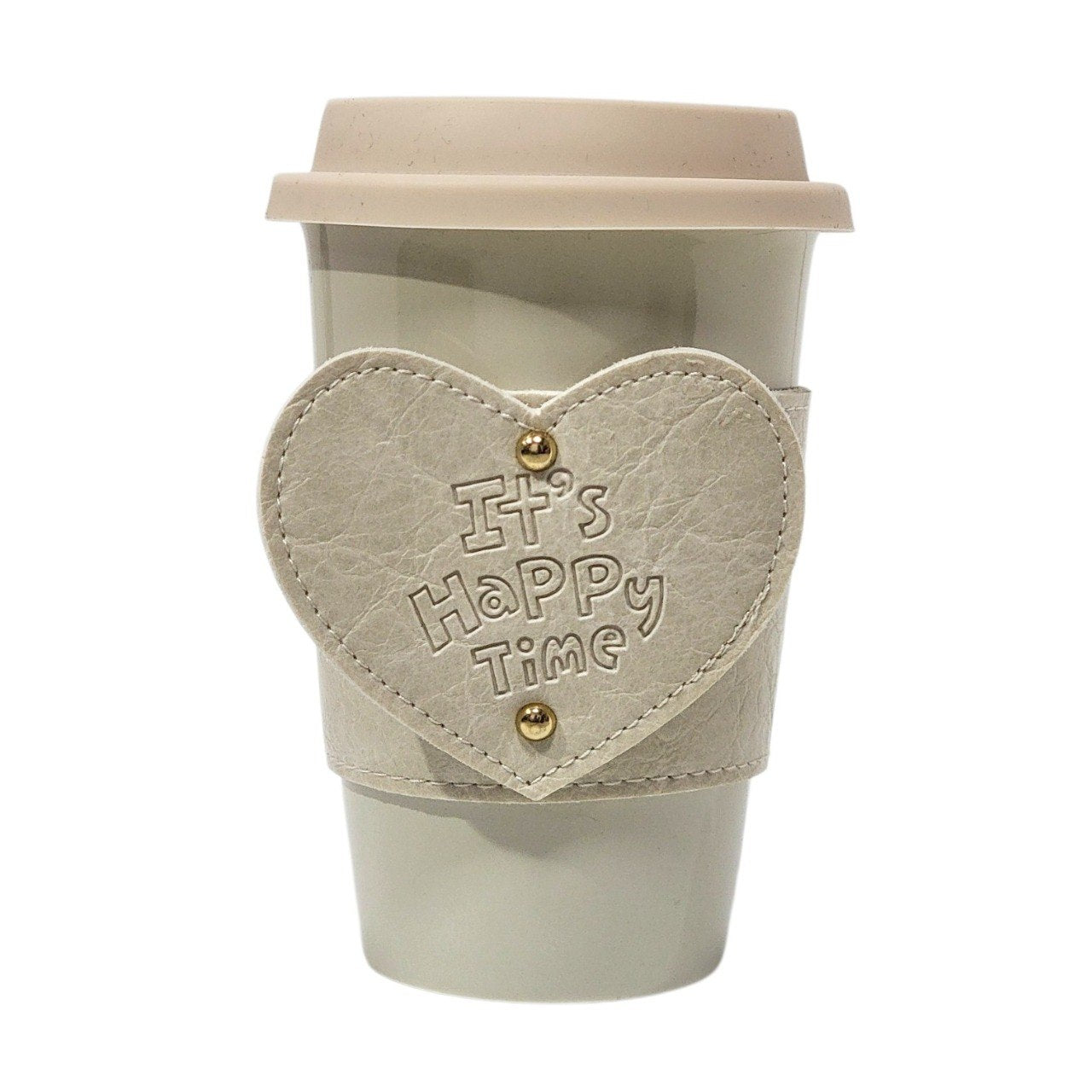 VASO PORTATIL REUTILIZABLE TERMICO CON FUNDA LIFE ART 380ML