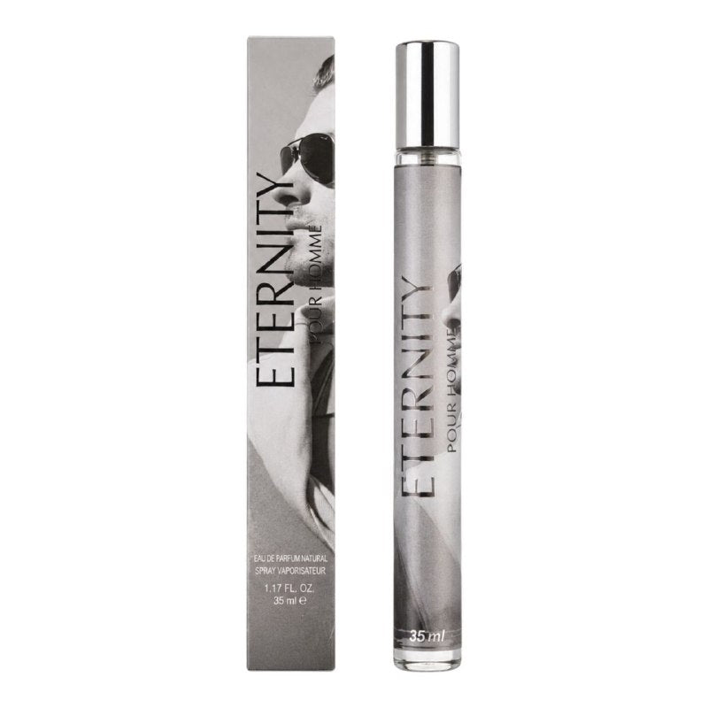 PERFUME DE TUBO ETERNITY LOVALI 35ML 1 UND (DUPE ETERNITY FOR MEN CALVIN KLEIN)