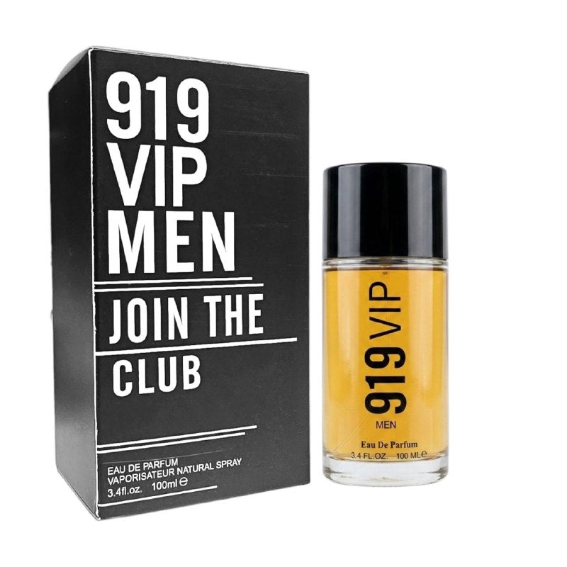 LOVALI 919 VIP MEN JOIN THE CLUB EDP 100ML (H) (AROMA SIMILAR CAROLINA HERRERA 212 VIP MEN)
