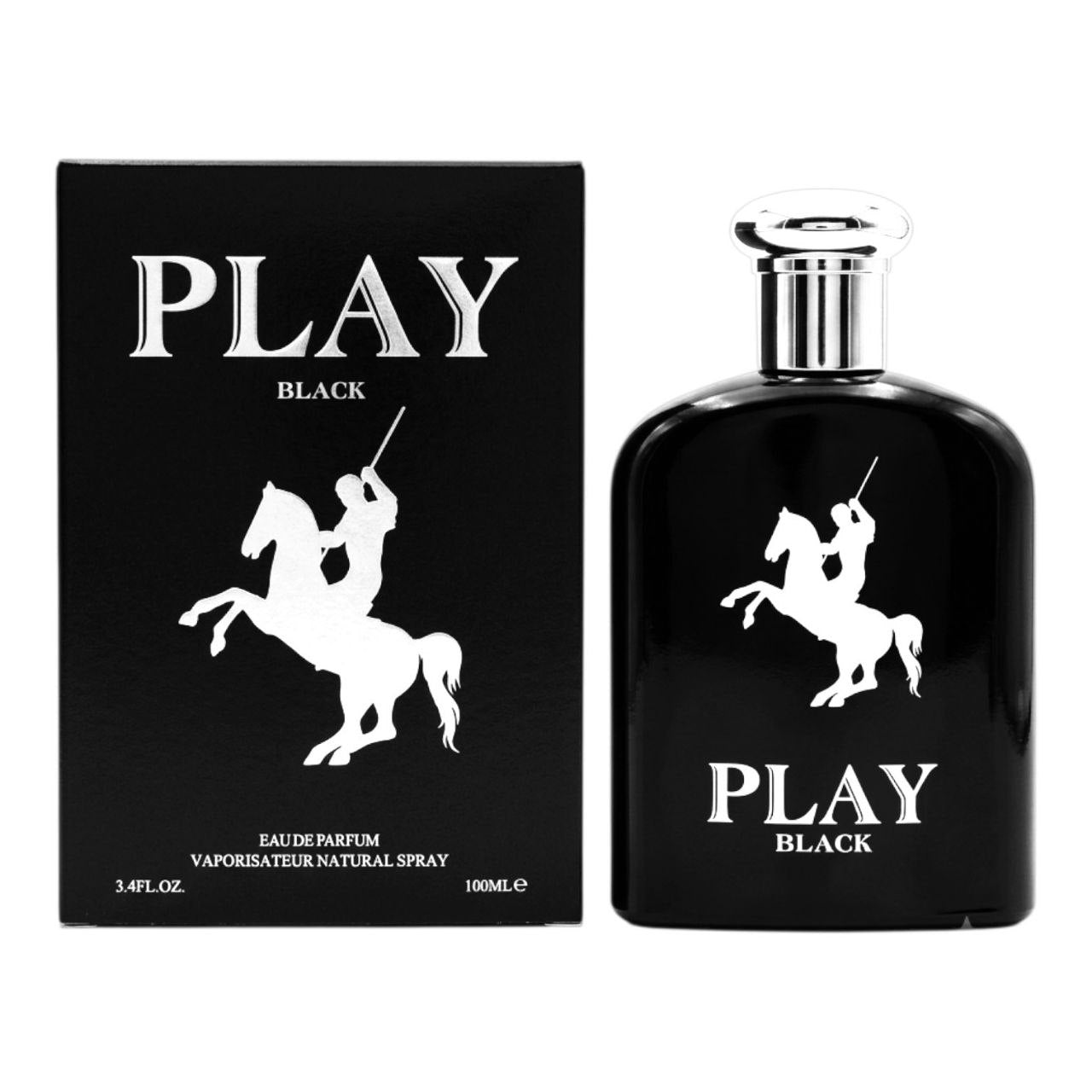 LOVALI PLAY BLACK EDP 100ML (H) (AROMA SIMILAR RALPH LAUREN POLO BLACK)