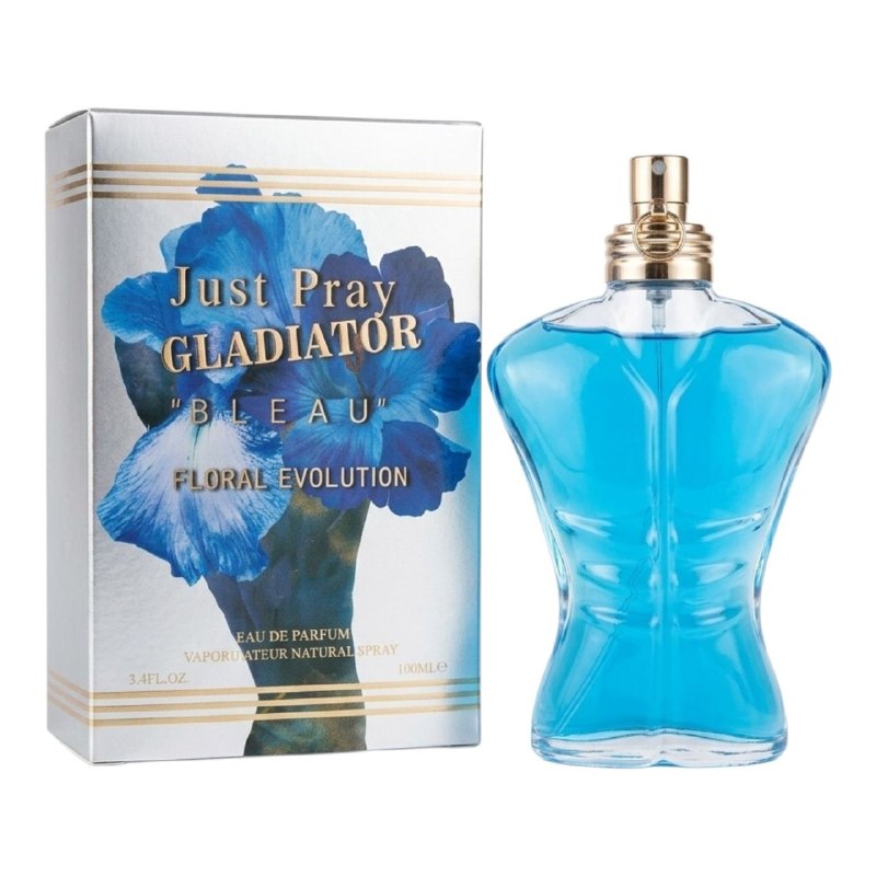 LOVALI JUST PRAY GLADIATOR BLEAU FLORAL EVOLUTION EDP 100ML (H) (AROMA SIMILAR JEAN PAUL GAULTIER LE BEAU FLOWER)