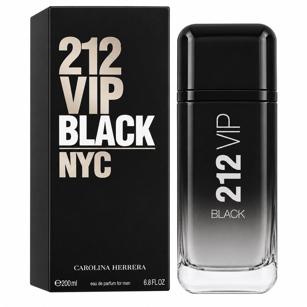 CAROLINA HERRERA 212 VIP BLACK EDP 200ML (H)