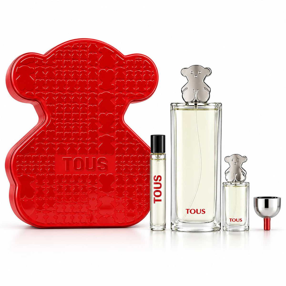 SET TOUS FOR WOMEN EDT 90ML EDT 15L RECARGABLE EDT 15ML (M)
