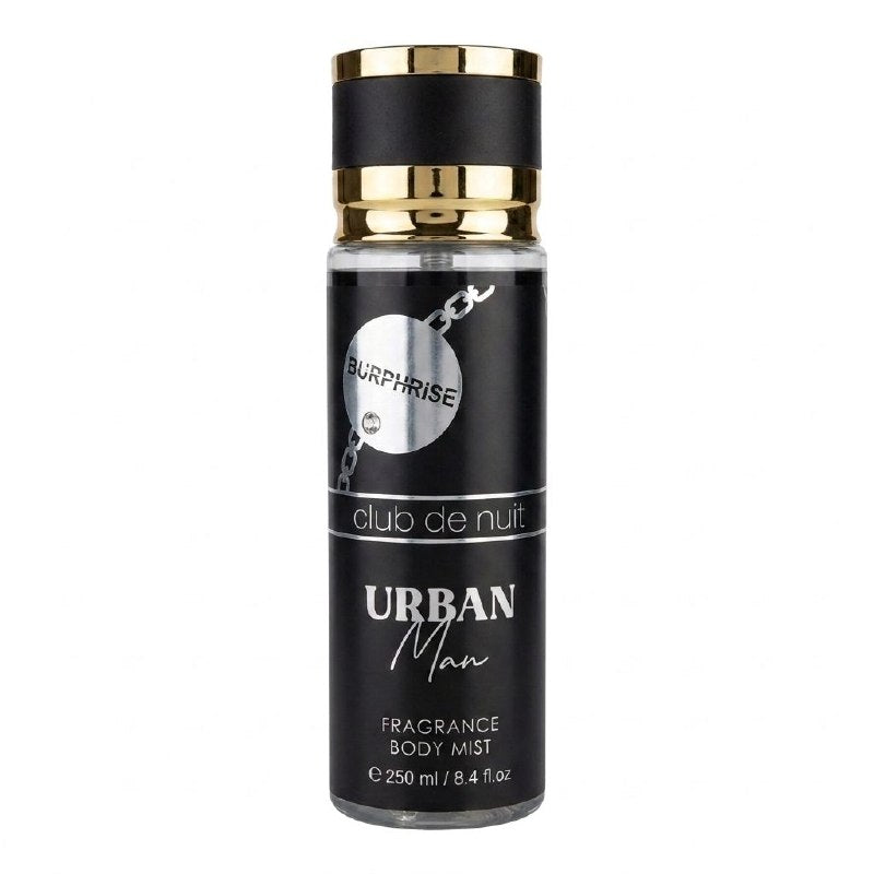 SPLASH BURPHRISE CLUB DE NUIT URBAN MAN 250ML (H) (AROMA SIMILAR ARMAF CLUB DE NUIT URBAN MAN)
