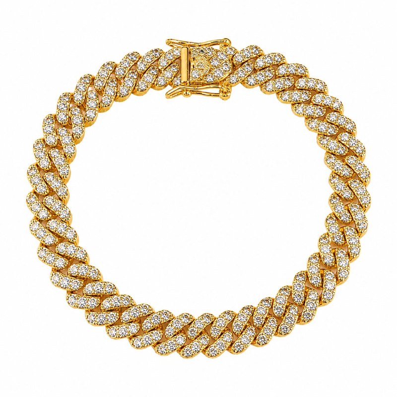 PULSERA DE ENCHAPE PARA CABALLERO 21CM (DUPE DE PANDORA)