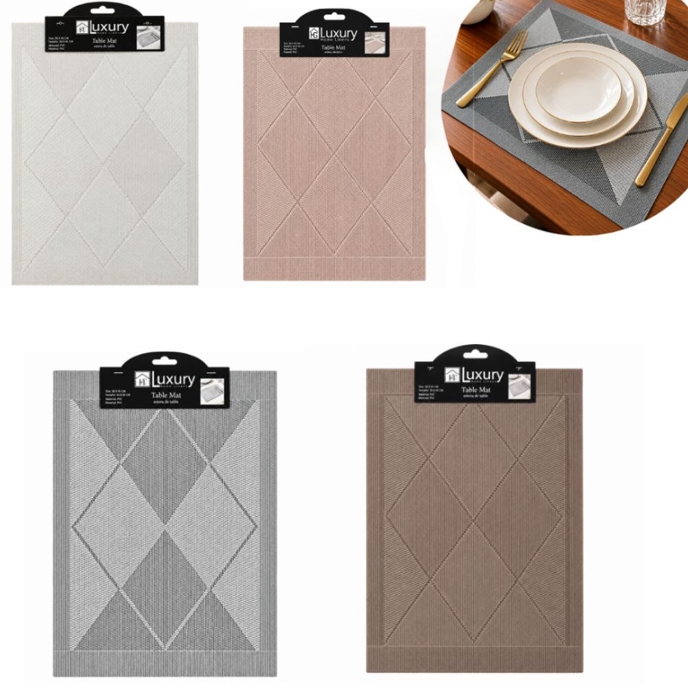MANTEL INDIVIDUAL DE MESA LUXURY HOME LINENS