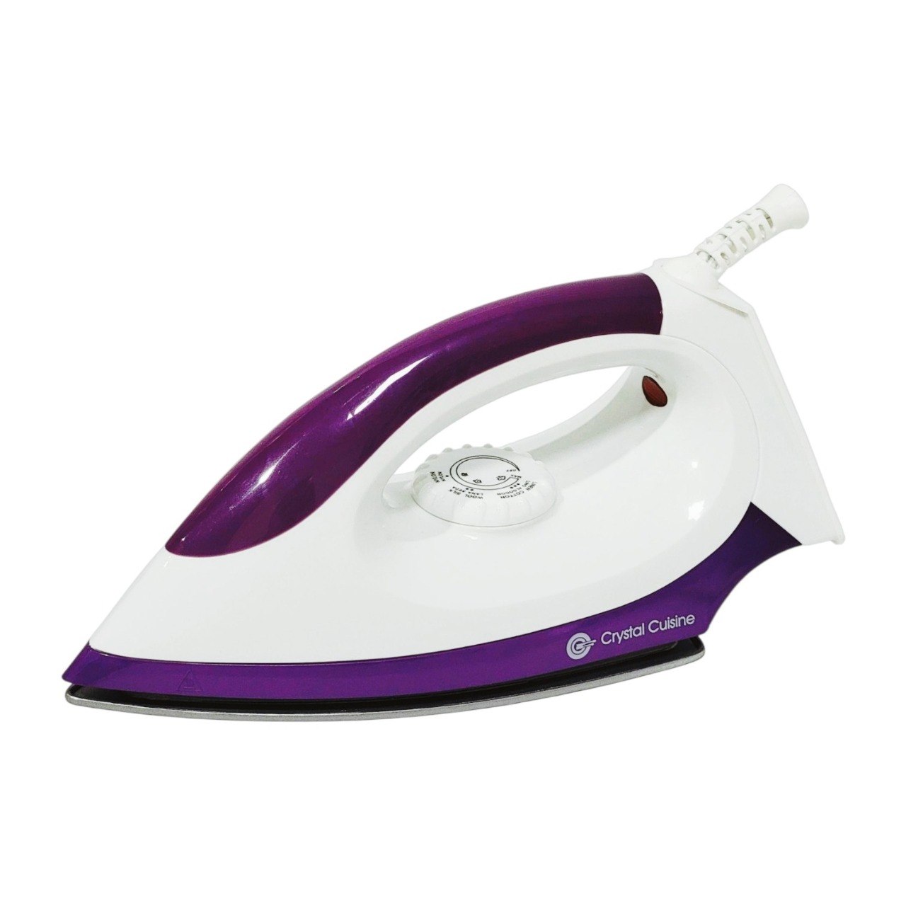 PLANCHA DE ROPA EN SECO CON RECUBRIMIENTO DE TEFLON DE 1000W CRYSTAL CUISINE 24X11CM