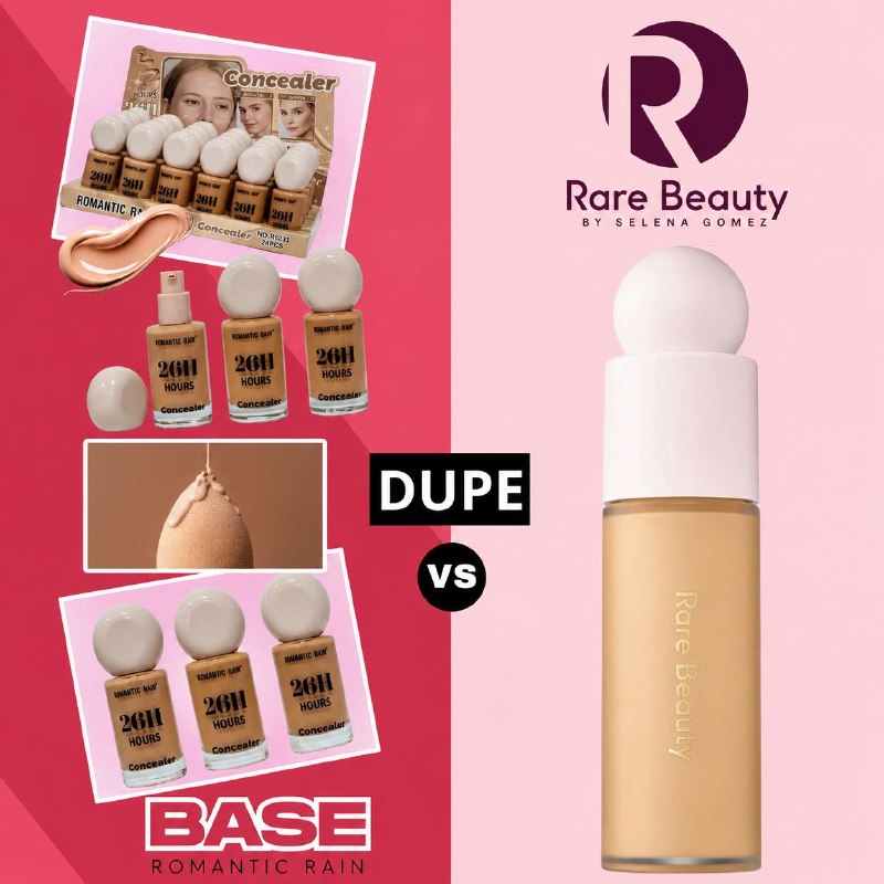 CORRECTOR LIQUIDO DE ALTA COBERTURA E IMPERMEABLE DE LARGA DURACION ROMANTIC RAIN (DUPE DE RARE BEAUTY)