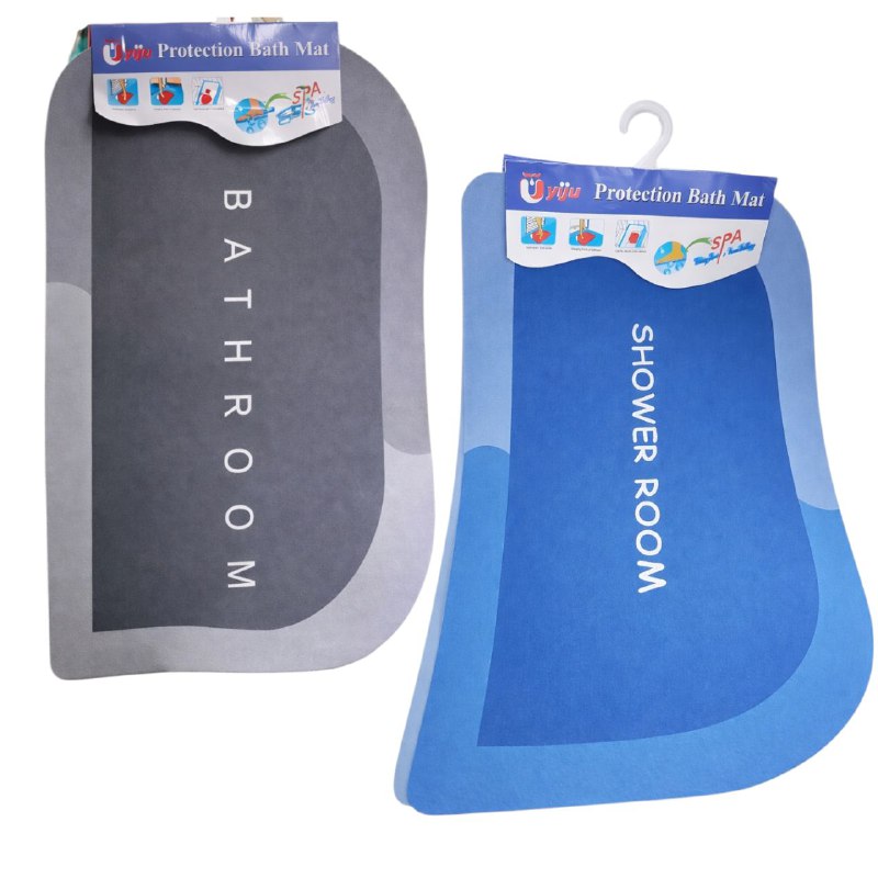 ALFOMBRA DE BAÑO ANTIDESLIZANTE PROTECTION BATH MAT 60X40CM