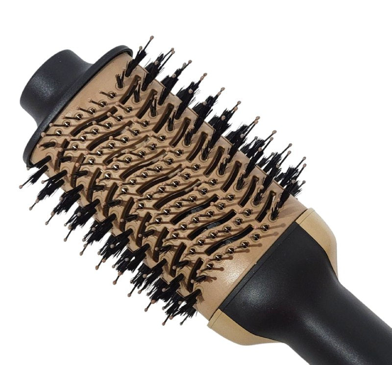 CEPILLO SECADOR Y MODELADOR ELECTRICO 2 EN 1 DE ALTA POTENCIA 2000W KERATIN 3D PRO