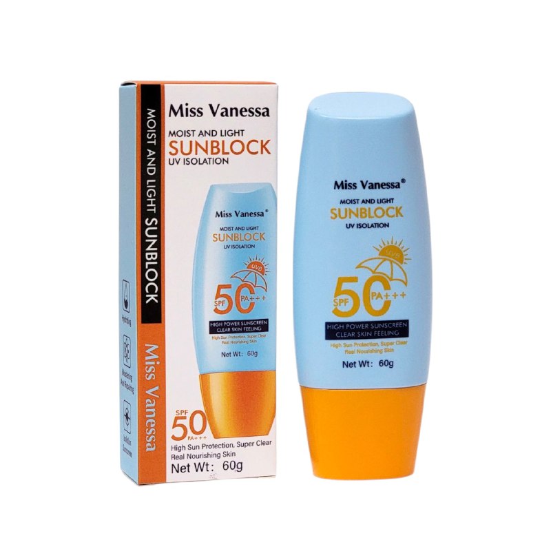 PROTECTOR SOLAR DE COLAGENO NUTRITICO SUAVE SPF50 MISS VANESSA 60G