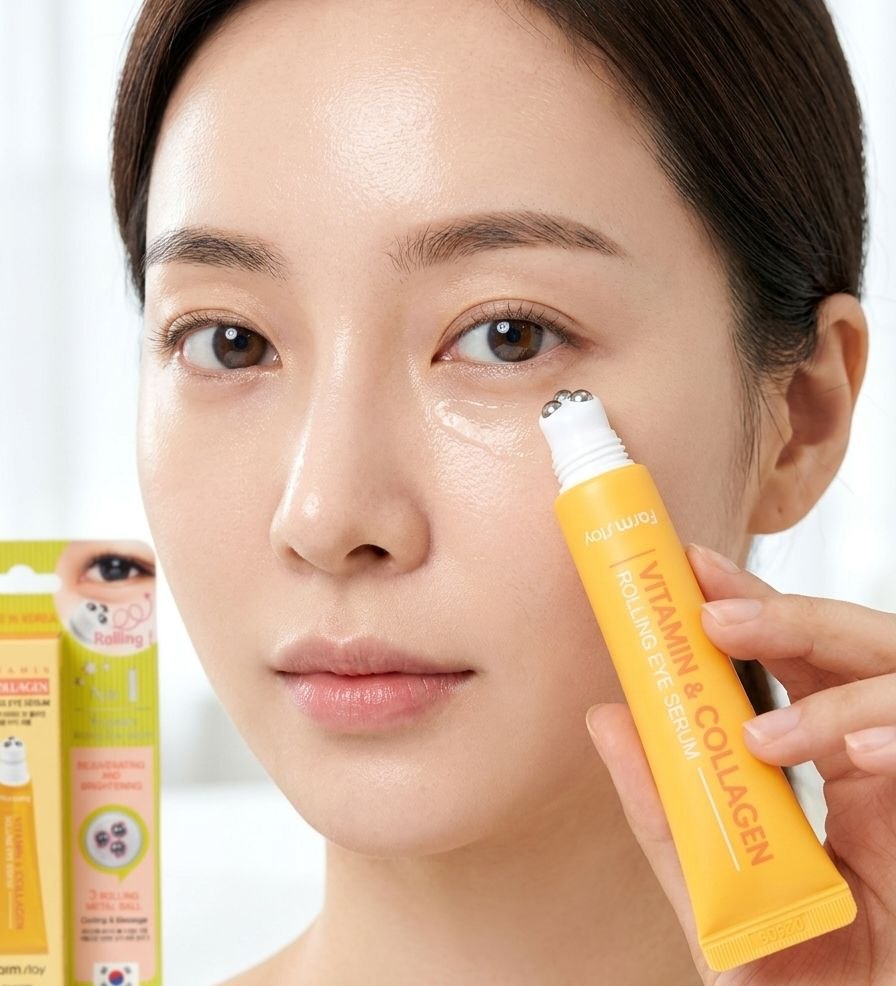 SUERO FACIAL COREANO REJUVENECEDOR PARA CONTORNO DE OJOS FARM STAY 25ML