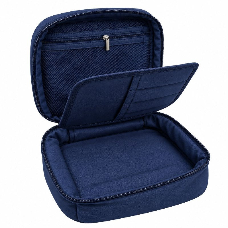 BOLSO COSMETIQUERA ORGANIZADOR CON ASA BEENLOVE 22.5X10X19CM