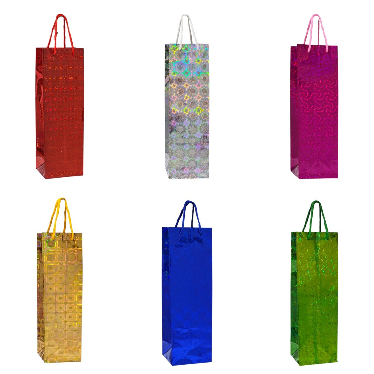 BOLSA DE REGALO PARA BOTELLA 10X33CM