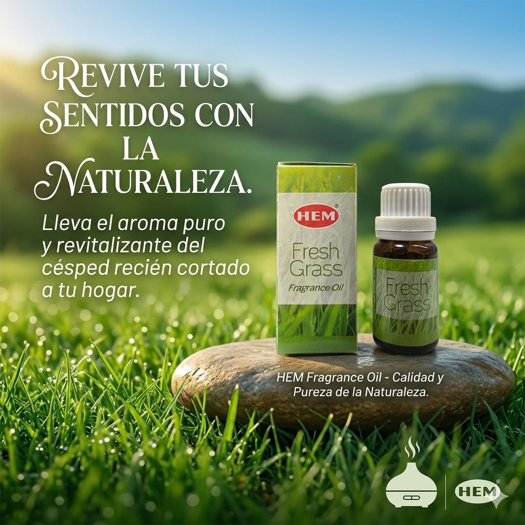 ACEITE AROMATICO AMBIENTAL CON AROMA DE CESPED FRESCO HEM