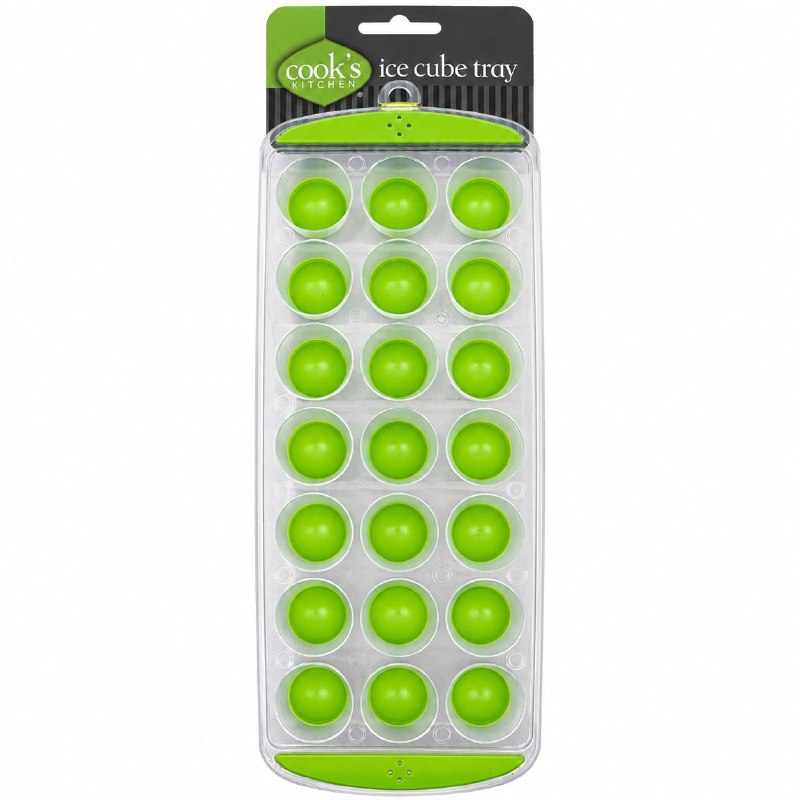 MOLDE PARA HIELO DE 21 CAVIDADES REDONDAS COOK'S KITCHEN 28CM
