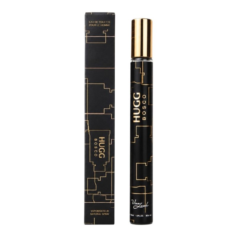 PERFUME EN TUBO PARA HOMBRE HUGG BOSCO POUR HOMME 21 EDT 35ML (H) (AROMA SIMILAR HUGO BOSS THE SCENT)