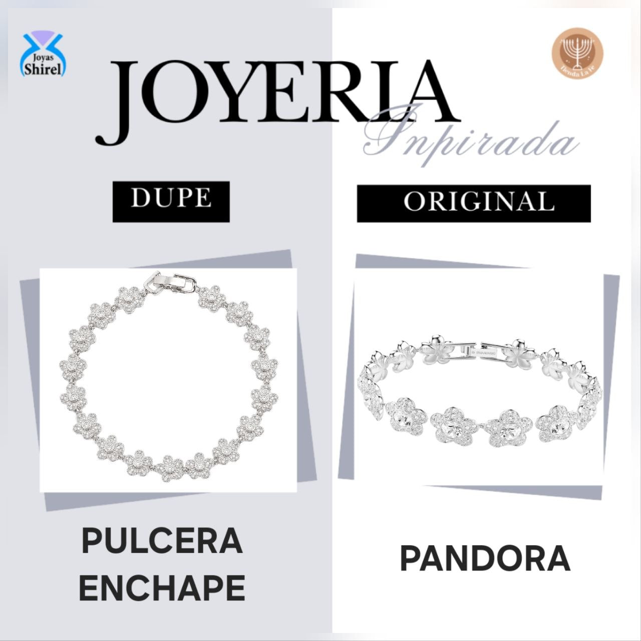 PULSERA DE ENCHAPE PARA DAMA