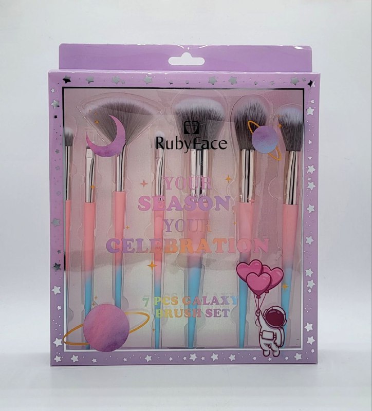 BROCHA PARA MAQUILLAJE EN SET GALAXY 7UND