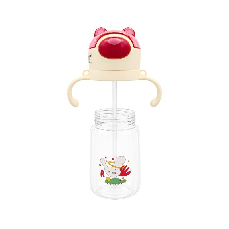 VASO INFANTIL DE OSO AGARRE CÓMODO  450ML