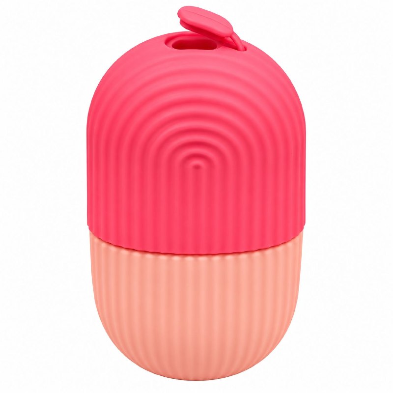 MOLDE RODILLO DE HIELO FACIAL DE SILICONA REUTILIZABLE 11CM
