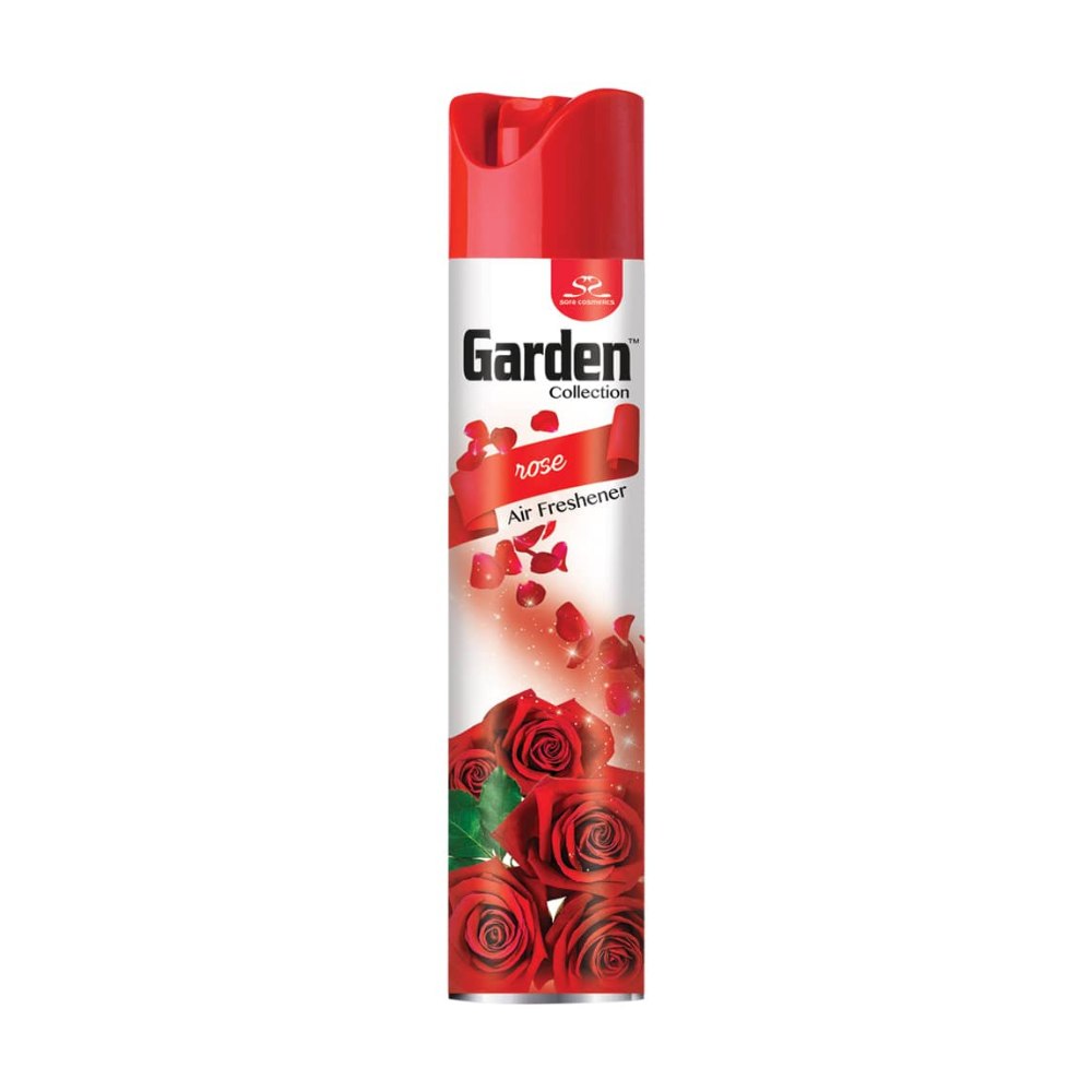 AMBIENTADOR EN AEROSOL CON AROMA A ROSA ROSE GARDEN COLLECTION 300ML