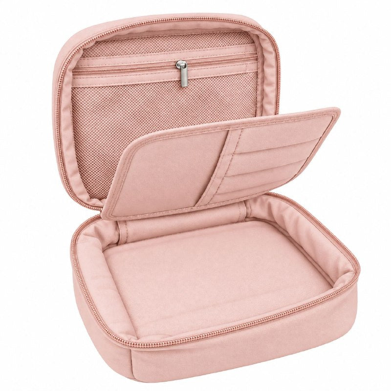 BOLSO COSMETIQUERA ORGANIZADOR CON ASA BEENLOVE 22.5X10X19CM