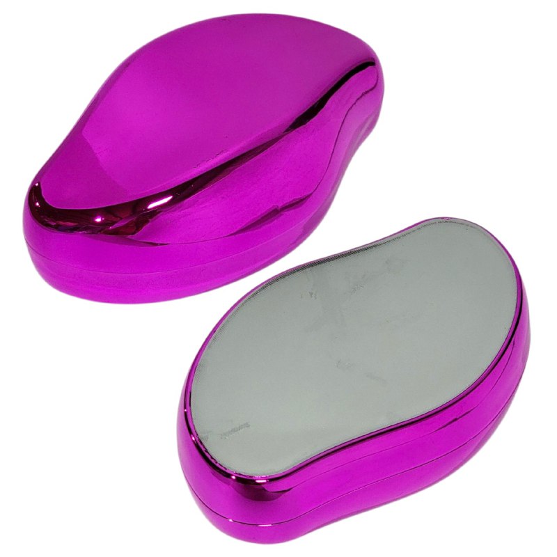 DEPILADOR MANUAL DE CRISTAL Y EXFOLIANTE CORPORAL 2 EN 1