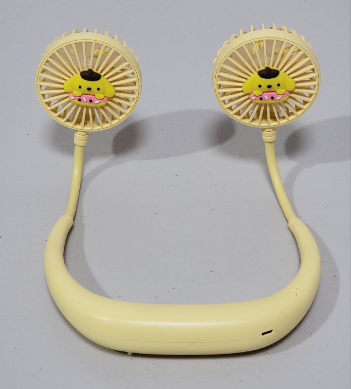 VENTILADOR DE CUELLO RECARGABLE SENCILLO Y ELEGANTE NECK FAN
