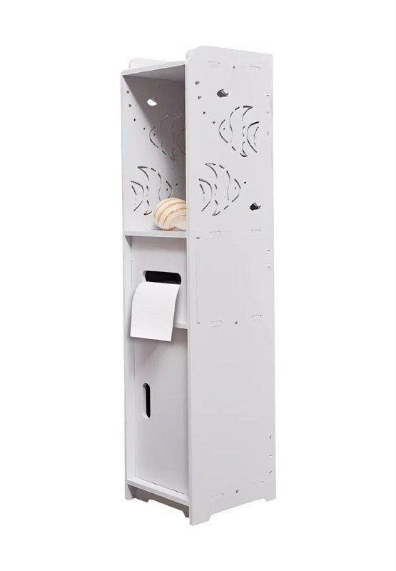 ESTANTE ORGANIZADOR DE ALMACENAMIENTO IMPERMEABLE CON DISPENSADOR DE WPC