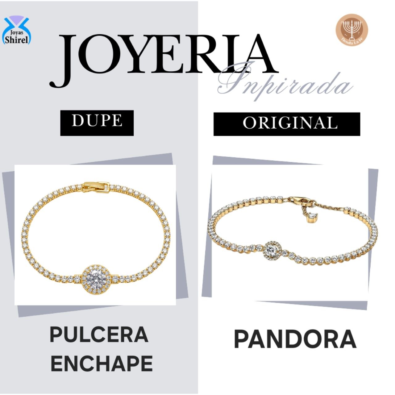 PULSERA DE ENCHAPE PARA DAMA
