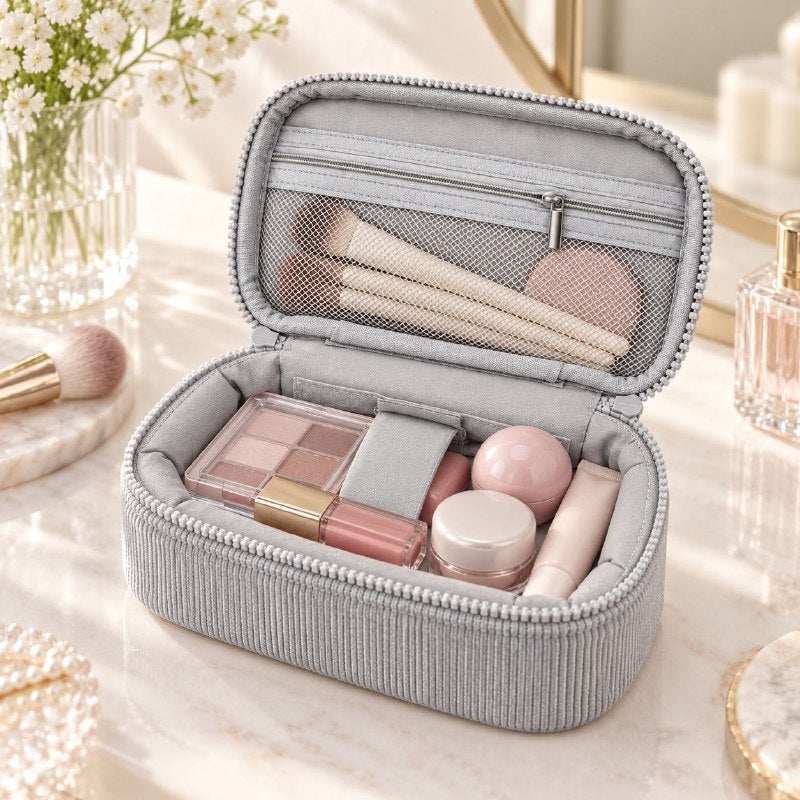 BOLSO COSMETIQUERA ORGANIZADOR MULTIFUNCIONAL DE VIAJE BEENLOVE 24.5X8X11CM