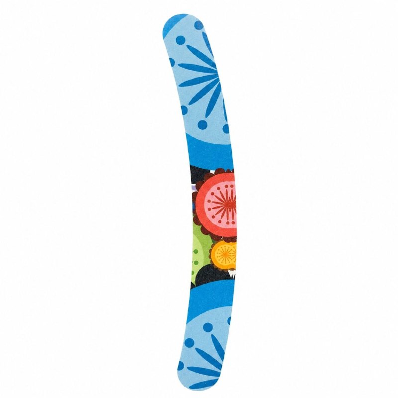 LIMA PARA UÑAS CURVA PARA MANICURA YH BEJA COSMETICS 18CM