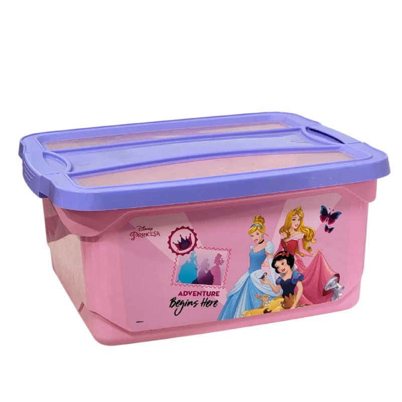 ORGANIZADOR CAJA DE ALMACENAMIENTO ORGANIZADORA PARA NIÑAS DE PRINCESAS DISNEY 18.5X35X42CM