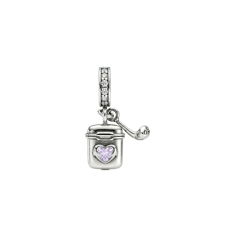 CHARM EN FORMA DE AUDIFONOS PANDORA DE PLATA 9.25 PESO: 1.9G