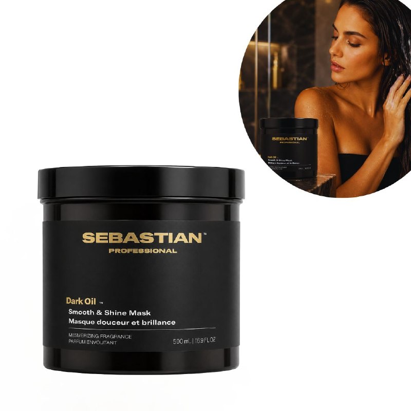 MASCARILLA PARA EL CABELLO DE SUAVIDAD Y BRILLO CON ACEITE DE ARGAN, SANDALO Y CEDRO SEBASTIAN PROFESSIONAL 500ML