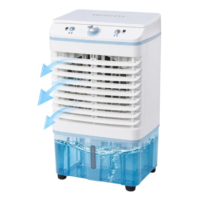 ENFRIADOR DE AIRE EVAPORATIVO PORTATIL CON CAPACIDAD DE 30L TRUSTLENA