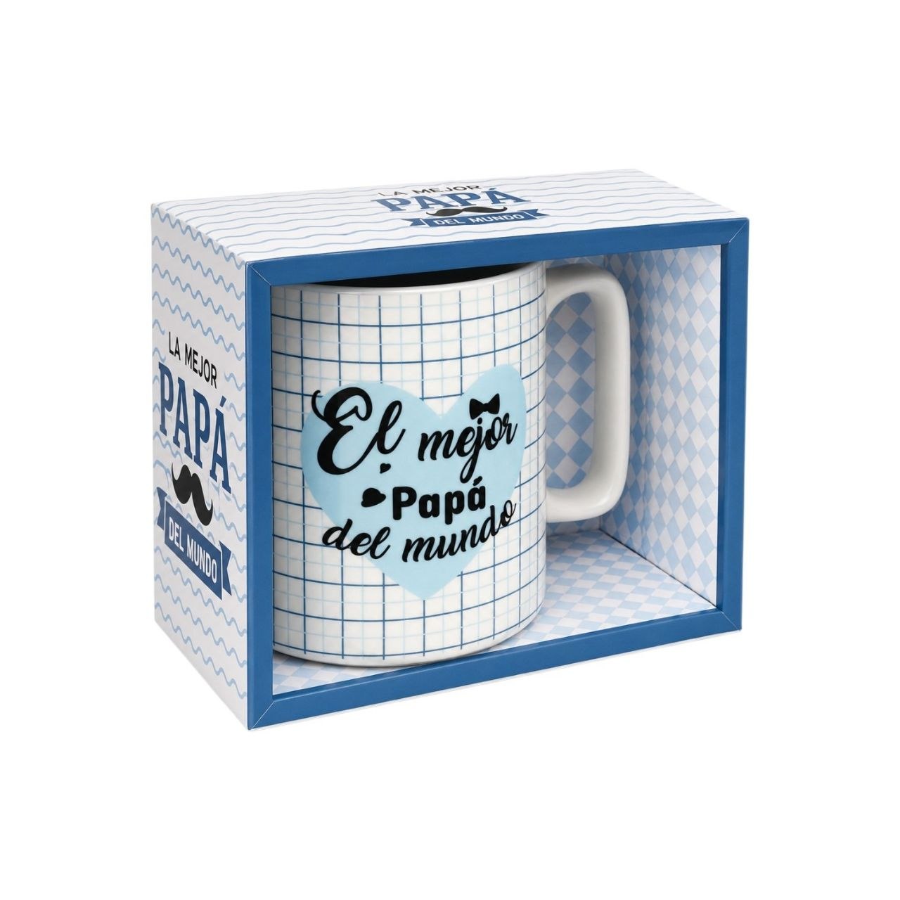 TAZA DE PORCELANA DÍA DEL ABUELO LIFEART 430ML