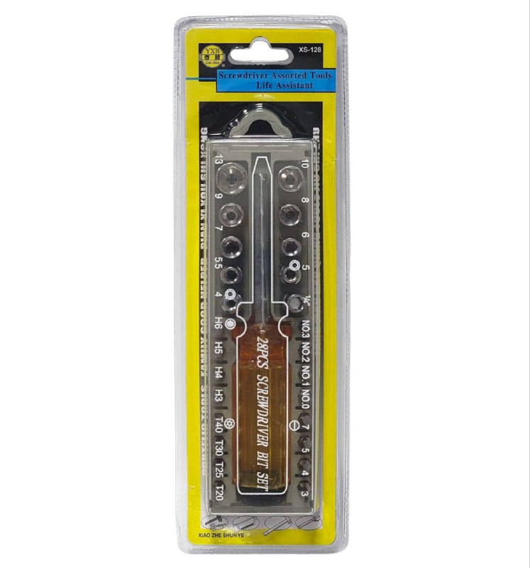 HERRAMIENTAS DESTORNILLADOR MULTIFUNCIONAL CON 26 PUNTAS MAGNETICAS INTERCAMBIABLES YXB
