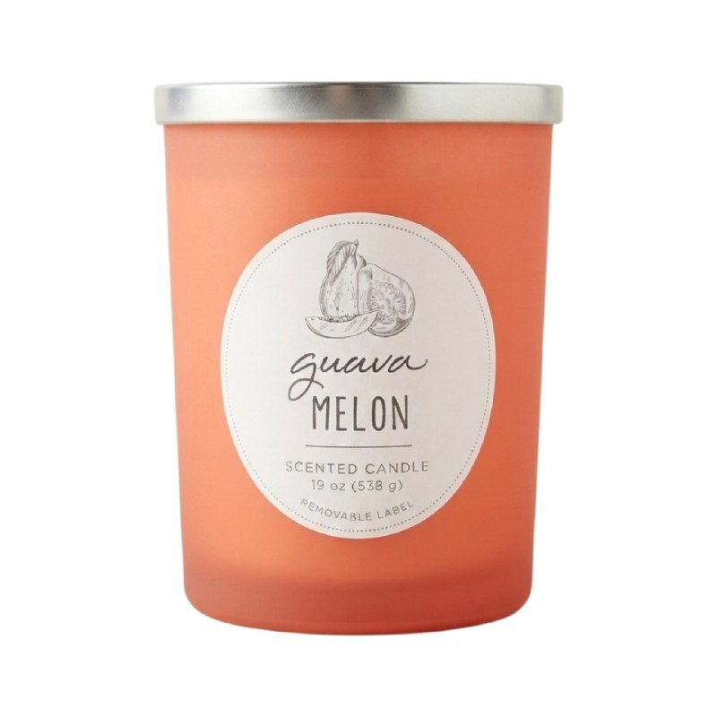 VELA AROMATICA PREMIUM DE GUAYABA Y MELON 538G