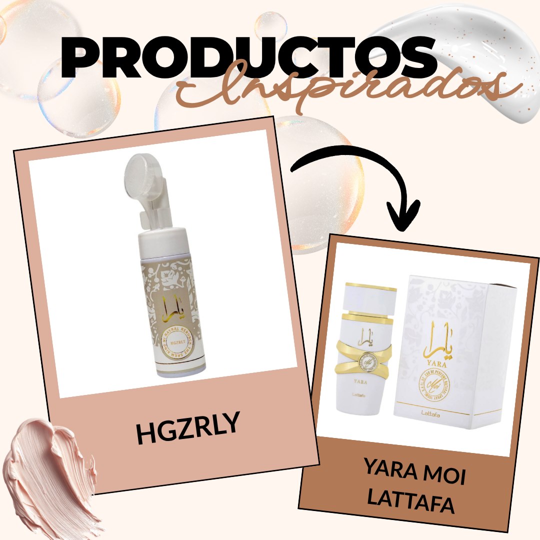 LIMPIADOR FACIAL EN ESPUMA PROFUNDA HIDRATANTE REMOVEDORA DE MAQUILLAJE HGZRLY 150ML DUPE DE LATTAFA YARA MOI