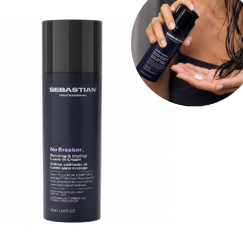 CREMA PARA PEINAR SIN ENJUAGUE PROTECTORA TERMICA Y FORTALECEDORA SEBASTIAN PROFESSIONAL 145ML