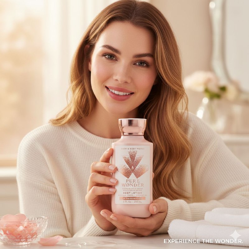 BATH & BODY WORKS CREMA CORPORAL PURE WONDER 295ML (M)