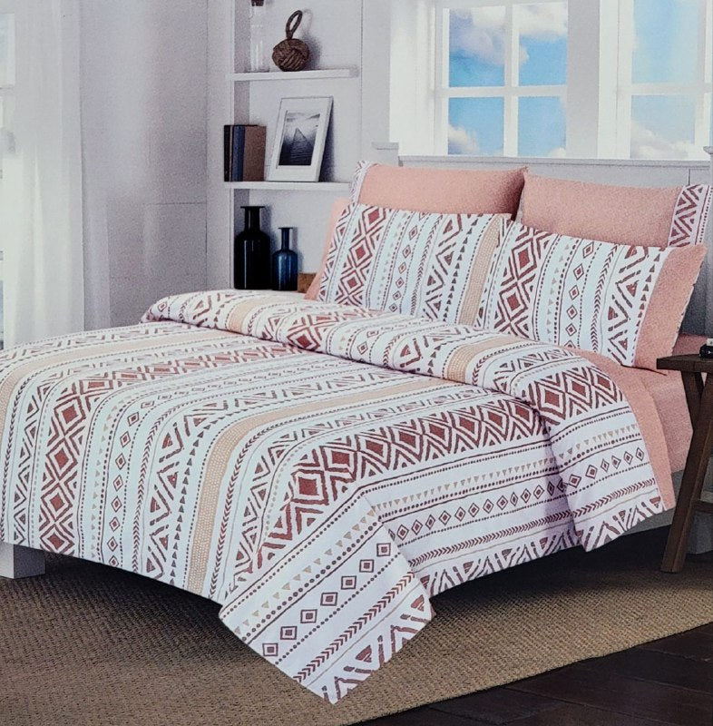 JUEGO DE SABANAS CAMERA DE 6 PIEZAS KING LUXURY NATURE BED SHEET, 10 ESTILOS
