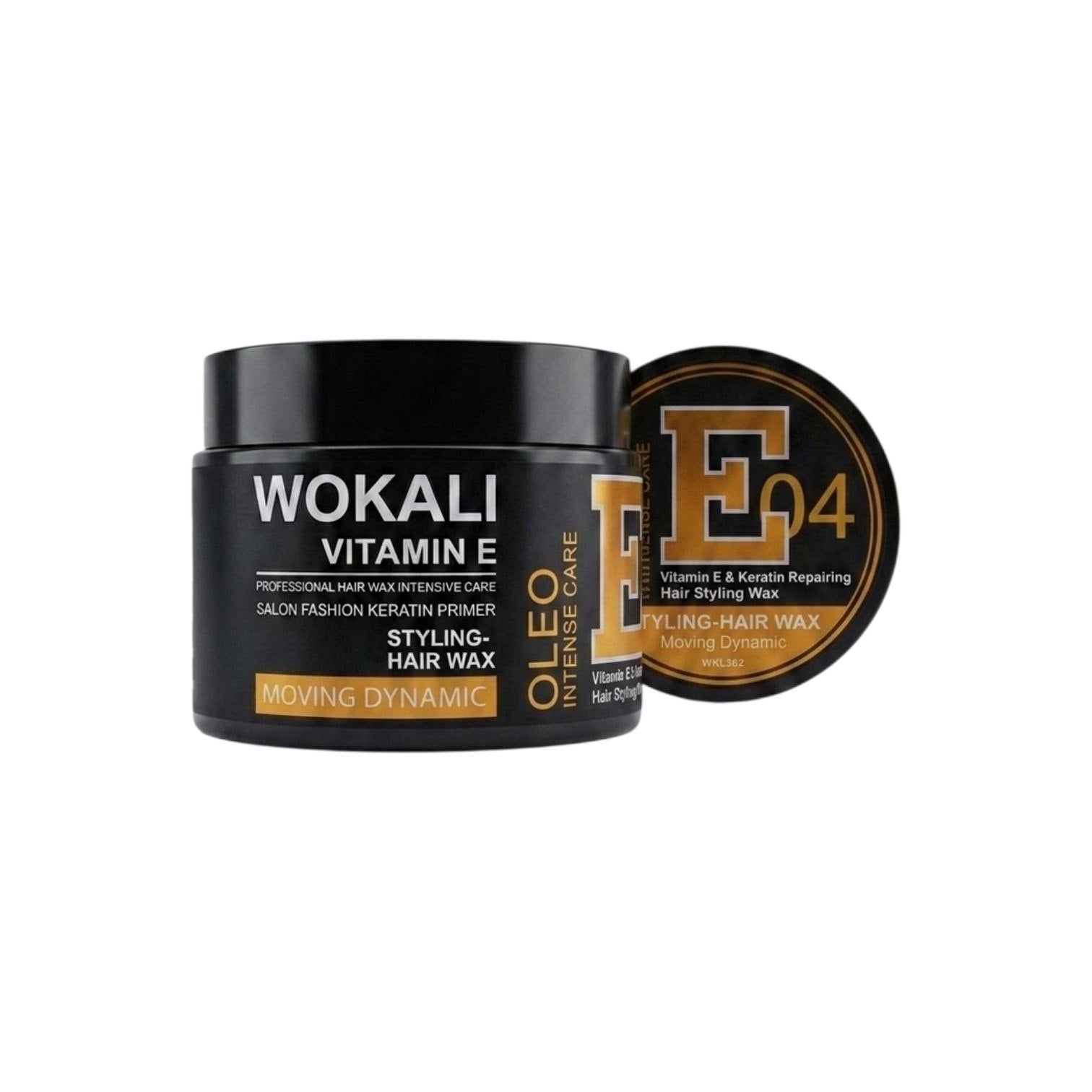 CERA PARA EL CABELLO CUIDADO INTENSIVO Y NUTRICIÓN CABELLO MÁS SEDOSO WOKALI VITAMIN CONT. 150GM