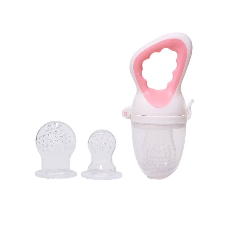 BIBERON CHUPON PARA BEBES CON 2 TETINAS REEMPLAZABLES, FORMA SEGURA Y DIVERTIDA DE ALIMENTAR A TUS BEBES SMILY BABY 2 COLORES